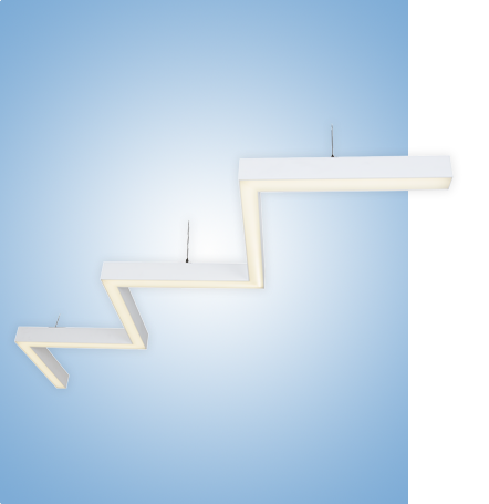 Светильник Snake серия vs-ds-Snake в белом корпусе